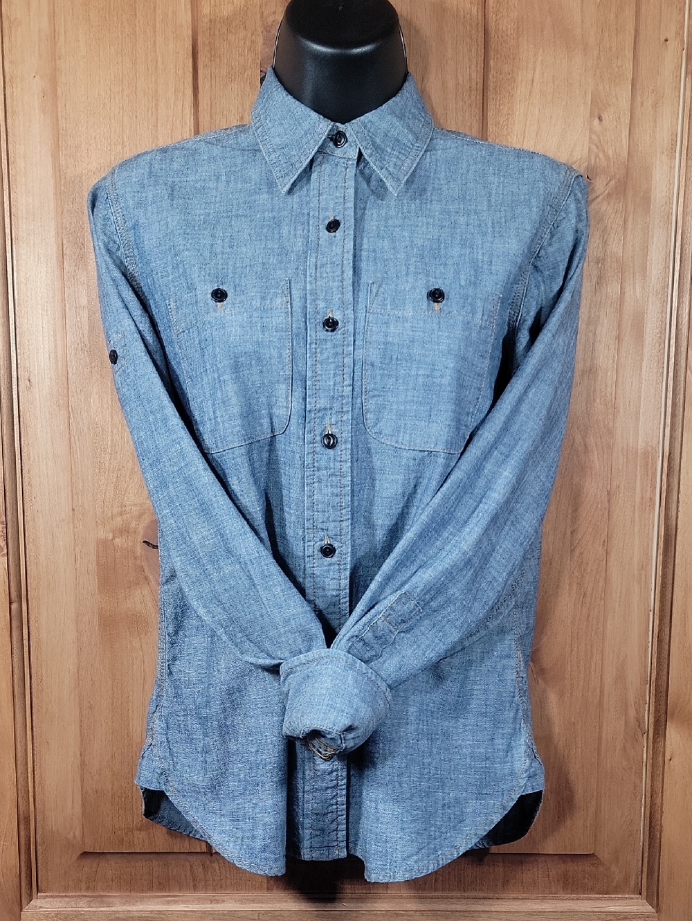 Ralph Lauren Cotton Denim Button Down